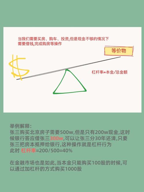 金融杠杆原理_什么是杠杆炒股_杠杆比例计算