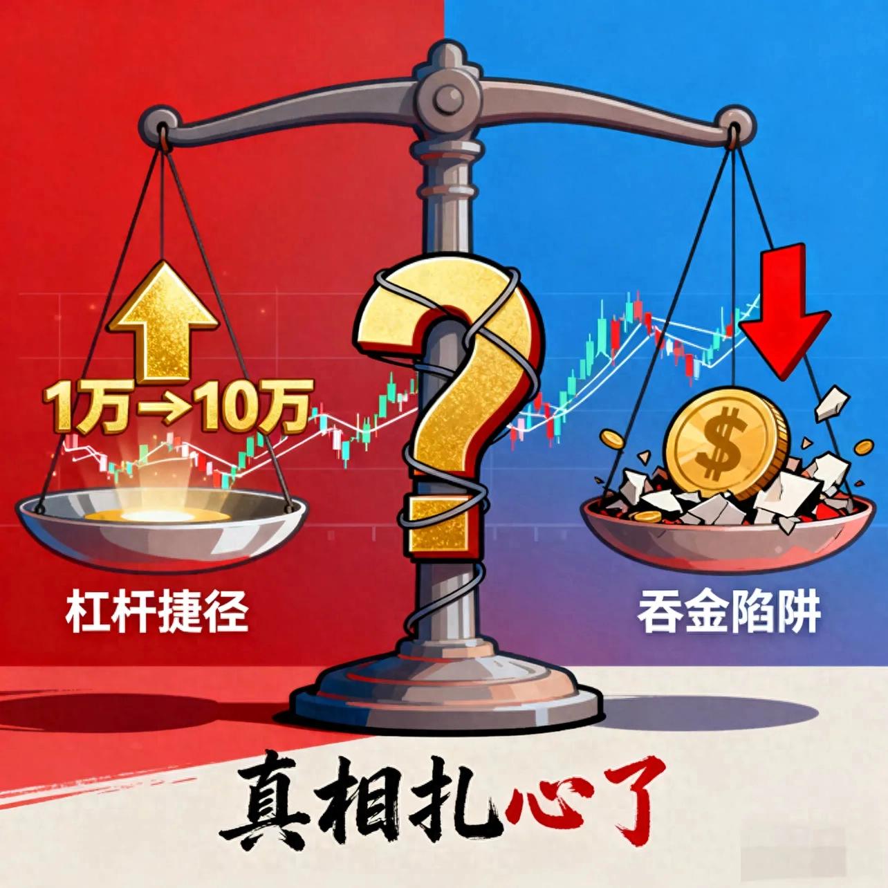 1万块赚10万本金翻倍？扒透炒股杠杆，是神器还是催命符？